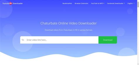 Chaturbate to Mp4 Web Downloader